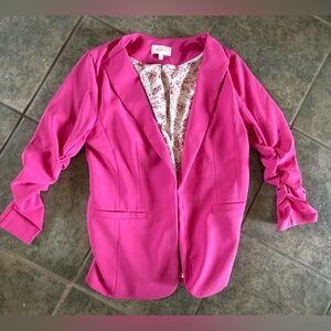 Skies Are Blue Fuchsia Women's Jacket